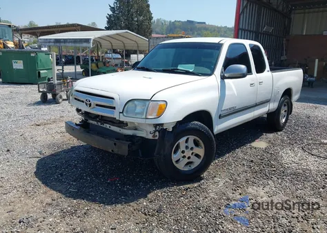 2004 Toyota Tundra Sr5 V8 из США, поврежденный, VIN 5TBRT34114S449914